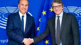 gianfranco battisti e david sassoli