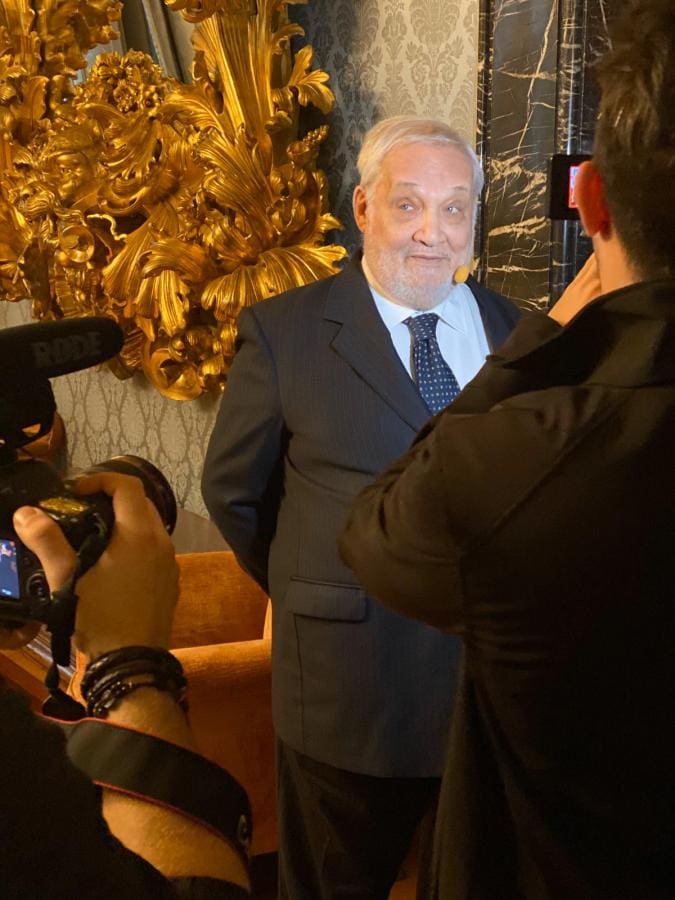 Premio Socrate 2020. Foto Di Maurizio Riccardi. Nella Foto, Cesare Lanza