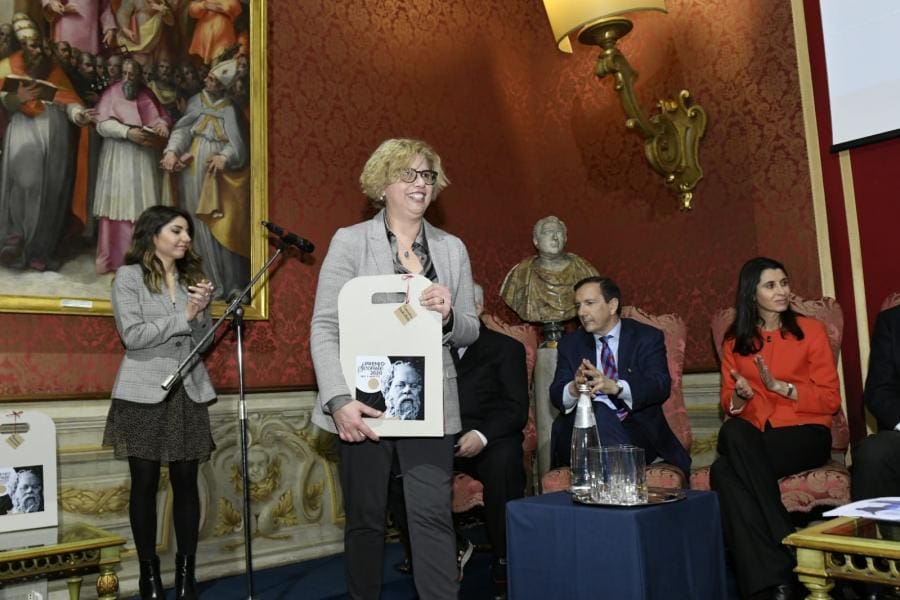 Premio Socrate 2020. Foto Di Maurizio Riccardi. Nella Foto, Concetta Castilletti