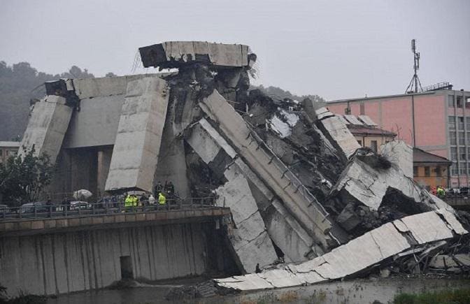 Questa immagine ha l'attributo alt vuoto; il nome del file è crollo-Genova.jpg