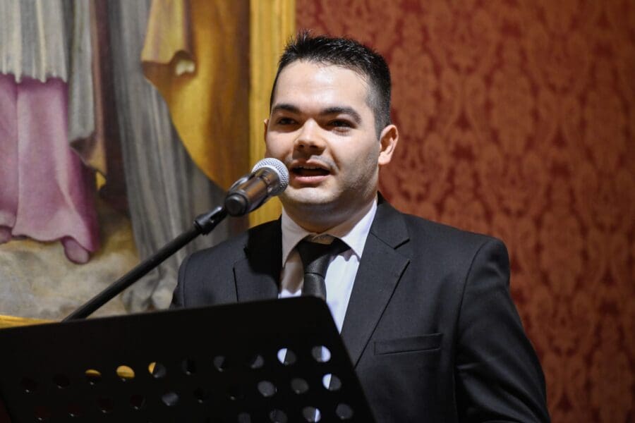 Premio Socrate 2021. Foto Di Maurizio Riccardi. Nella Foto, Samuele Cannas