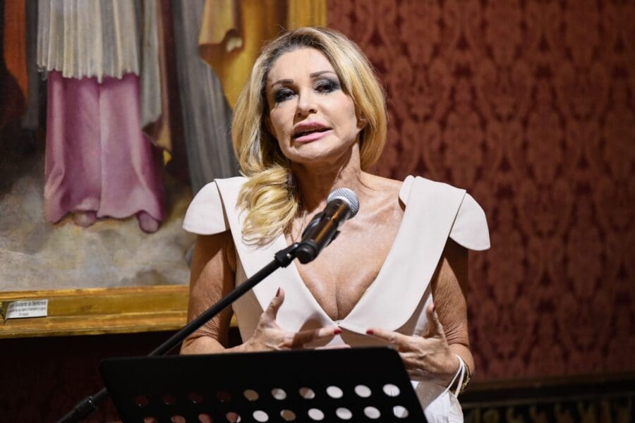 Premio Socrate 2021. Foto Di Maurizio Riccardi. Nella Foto, Paola Ferrari