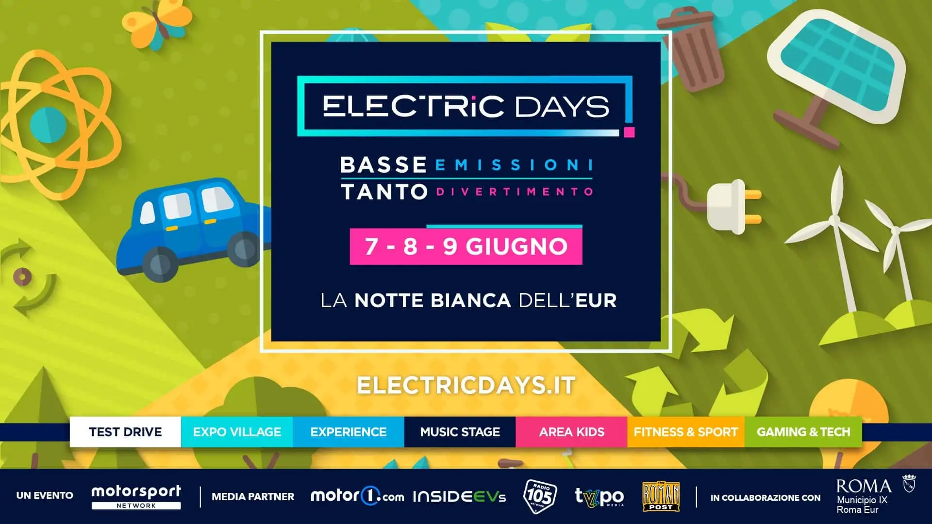 Torna “Electric Days” a Roma: l’evento dedicato alla mobilità sostenibile