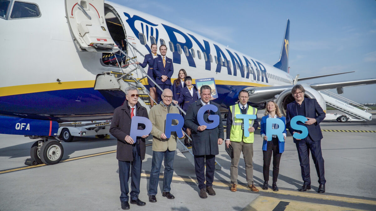 Ryanair connette Trieste e Praga: due voli settimanali