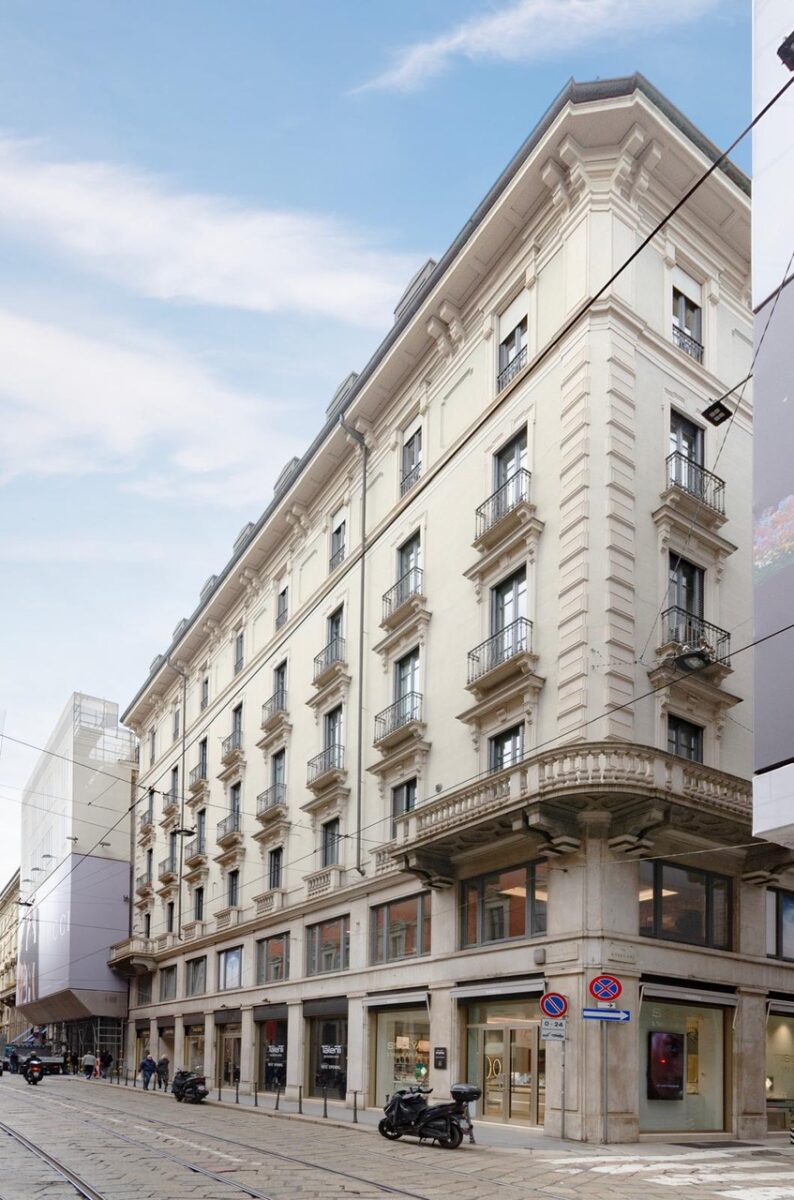 Milano capitale del lusso: Investire SGR guida l’acquisto di un palazzo storico