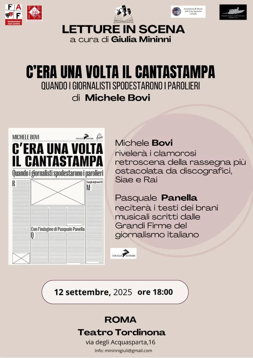 Quando i giornalisti scrivevano canzoni, il mistero del “Cantastampa”